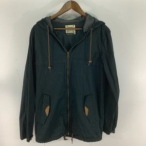 Dravus Jackets & Coats - Dravus Full Zip Black Hooded Windbreaker Dravus Jackets & Coats - Dravus Full Zip Black Hooded Windbreaker